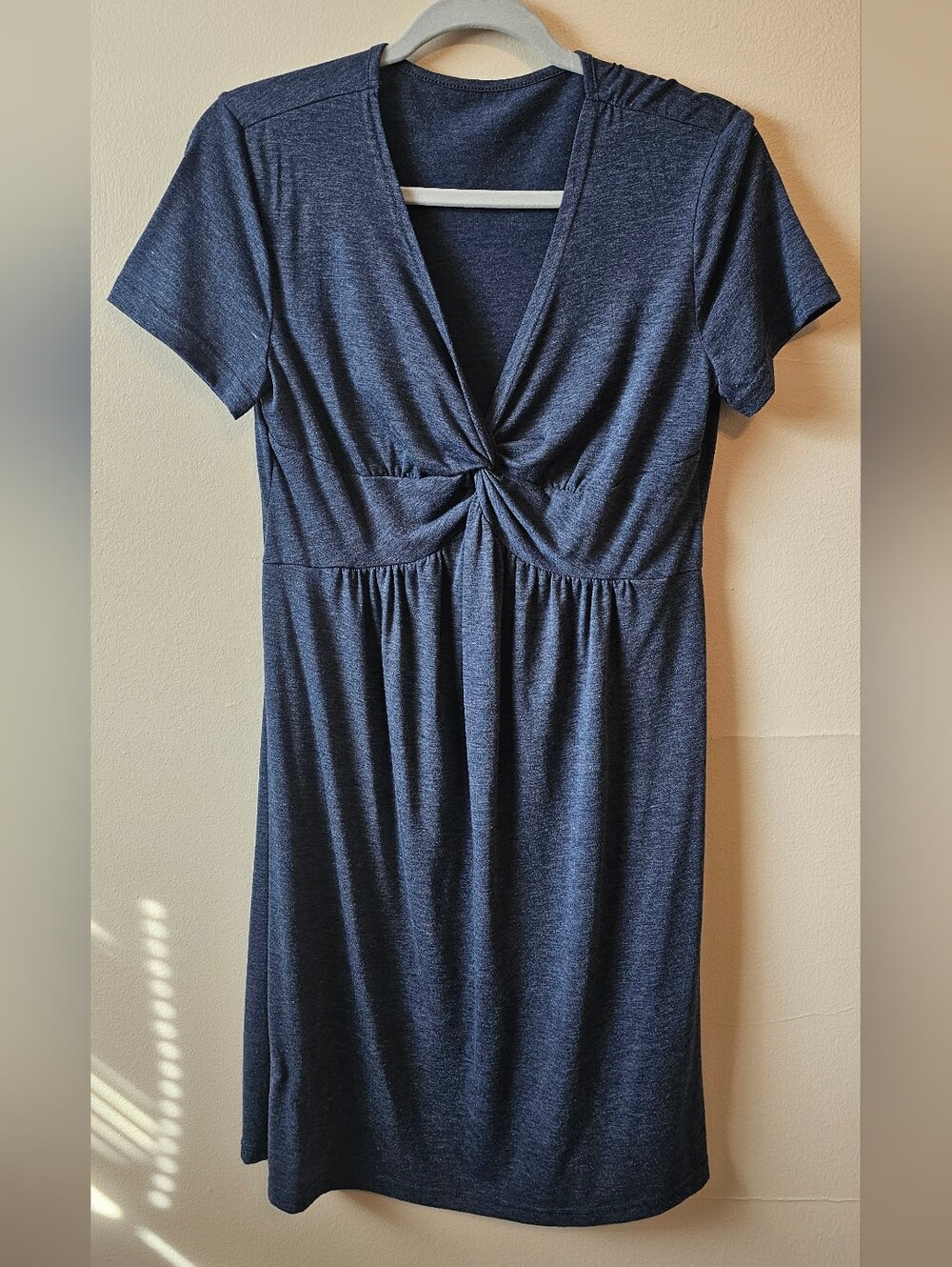 Shein Size L Blue T-Shirt Dress